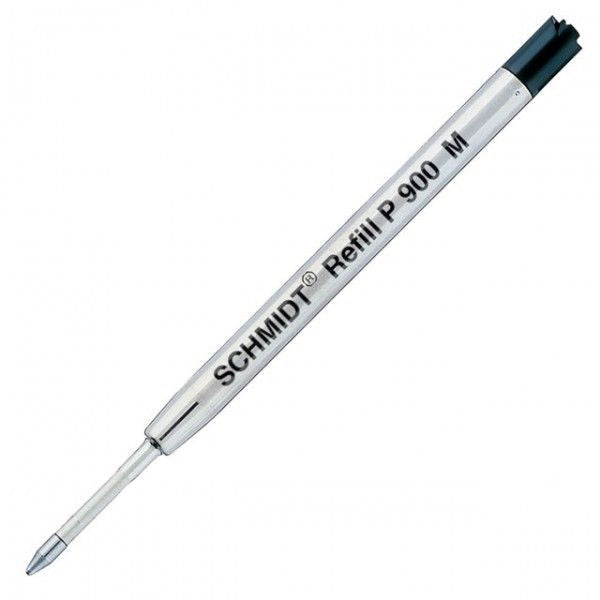 Schmidt P900M Medium Black Ballpoint Pen Refill Parker Style Made in Germany