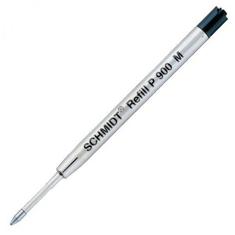 Schmidt P900M Medium Black Ballpoint Pen Refill Parker Style Made in Germany