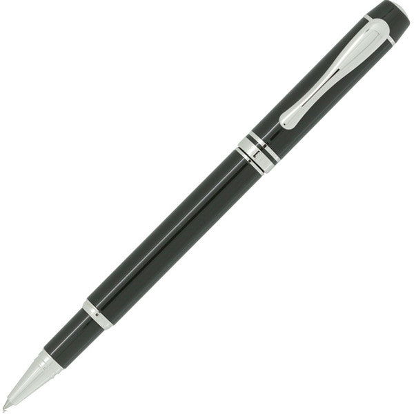 5280 Ambassador Black/Silver Roller Ball Pen