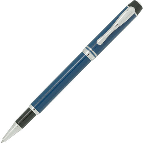 5280 Ambassador Blue/Silver Roller Ball Pen